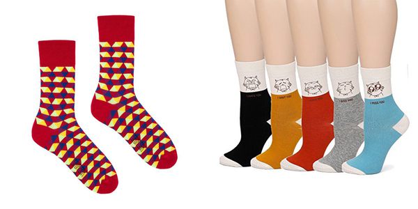colorful womens socks